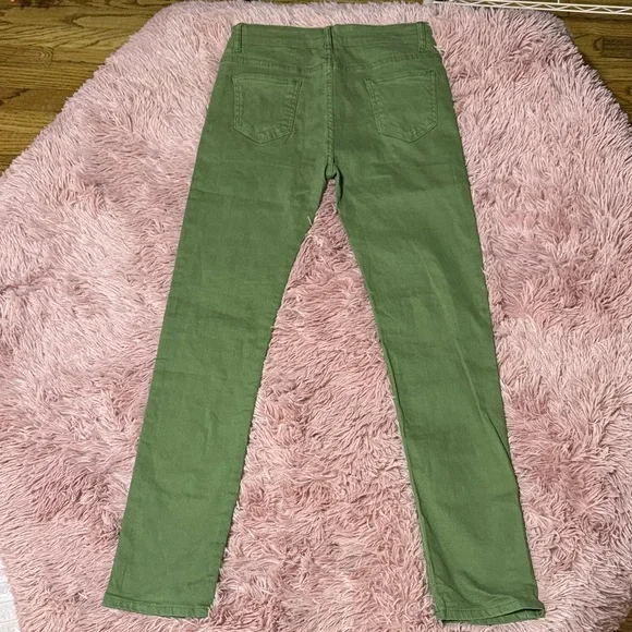 Marshall Boys Olive Green Stretch Jeans - Picture 3 of 7